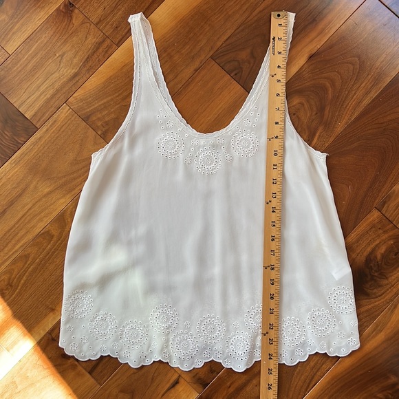 Joie silk eyelet top. Size small - Picture 8 of 13